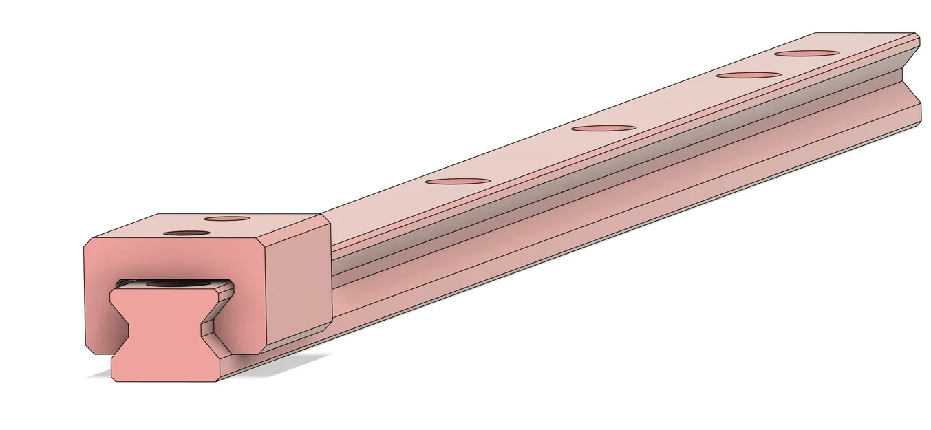 Bộ Ray Trượt và Con Trượt Tuyến Tính (Linear Guide) cho Máy CNC - Image 1