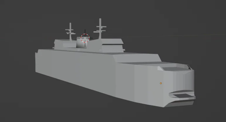 Mô hình 3D tàu phà MV Queen of Alberni (BCFerries) chất lượng cao - Image 1