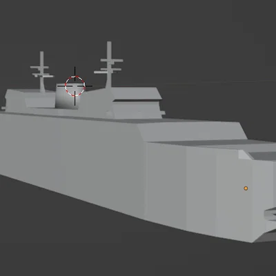 Mô hình 3D tàu phà MV Queen of Alberni (BCFerries) chất lượng cao