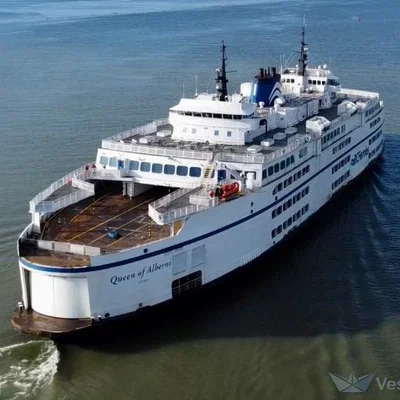 Mô hình 3D tàu phà MV Queen of Alberni (BCFerries) chất lượng cao
