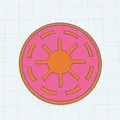 Mô hình đồng xu Galactic Republic 3D (Star Wars Prop) - Thumbnail 2