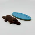 Platypus – Tượng thú mỏ vịt realistic pre-painted (kèm đế tùy chọn) - Thumbnail 2