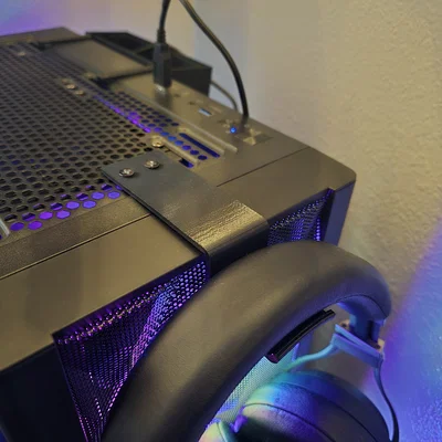Giá treo tai nghe gắn PC - Giải pháp 3D printing cho góc máy gọn gàng