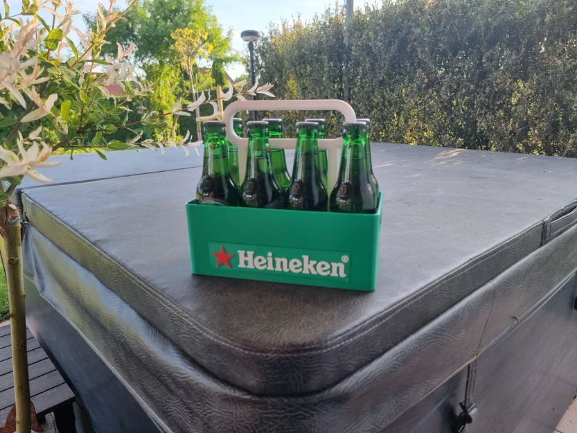 Khay Xách Bia Heineken Tự In 3D Cho Chai 0.25 Lít Tiện Lợi - Image 1