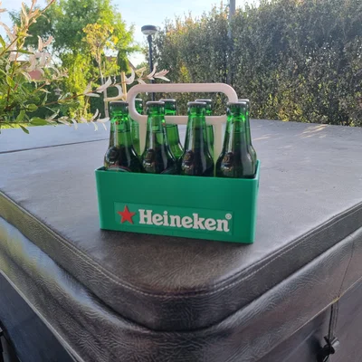 Khay Xách Bia Heineken Tự In 3D Cho Chai 0.25 Lít Tiện Lợi