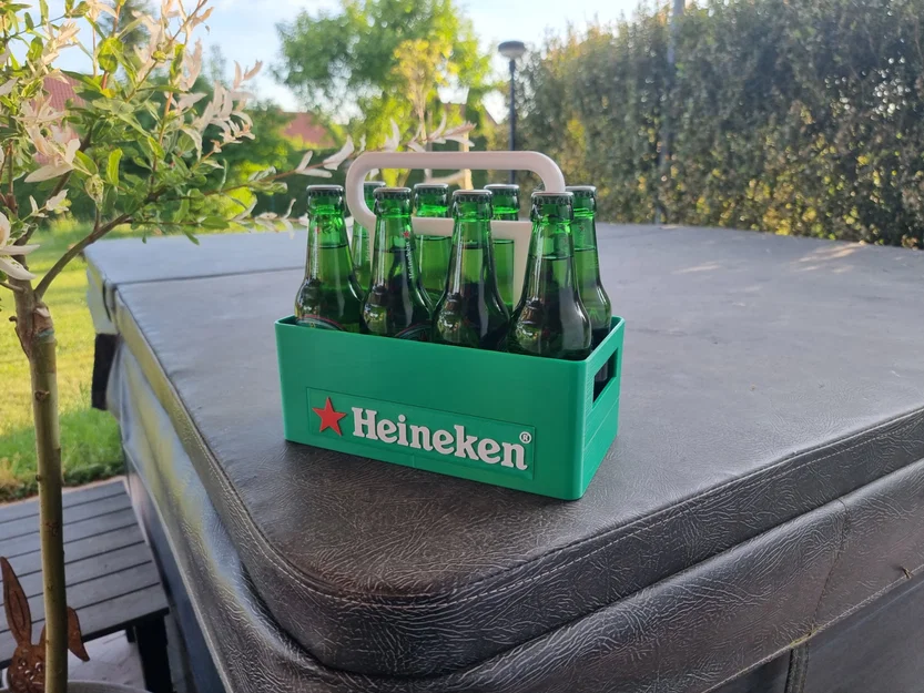 Khay Xách Bia Heineken Tự In 3D Cho Chai 0.25 Lít Tiện Lợi - Image 2