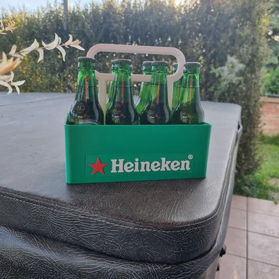 Khay Xách Bia Heineken Tự In 3D Cho Chai 0.25 Lít Tiện Lợi