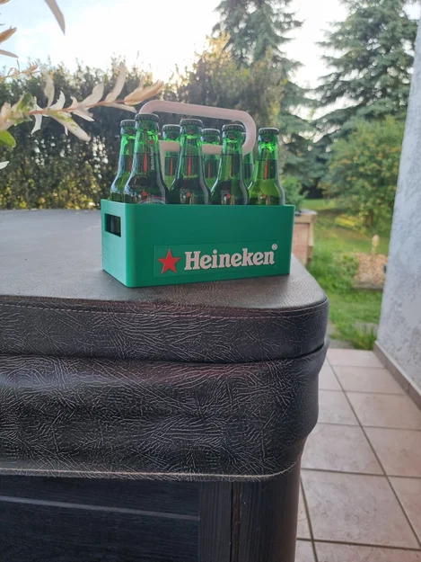 Khay Xách Bia Heineken Tự In 3D Cho Chai 0.25 Lít Tiện Lợi - Image 4