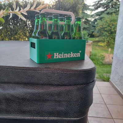 Khay Xách Bia Heineken Tự In 3D Cho Chai 0.25 Lít Tiện Lợi