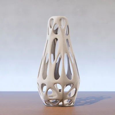 Open Voronoi Vase (Bình Voronoi Mở)