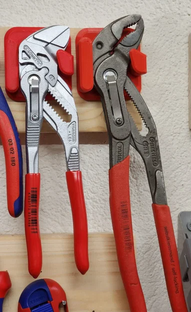 Giá treo tường cho Knipex Pliers Wrench 86 03 180 & Cobra 250 - Image 1