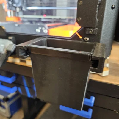 Remix thùng rác Prusa Enclosure (bên phải + hỗ trợ nam châm)