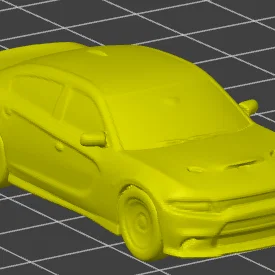 Mô hình xe hơi Dodge Charger 3D - Thiết kế mạnh mẽ, chi tiết sắc nét