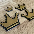 Vương Miện 8-Bit - Nam Châm Tủ Lạnh (Hot-Swap, Nhiều Màu) - Thumbnail 1