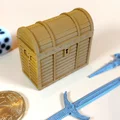 Mô hình rương kho báu 3D (Treasure Chest) cho Board Game - Thumbnail 1