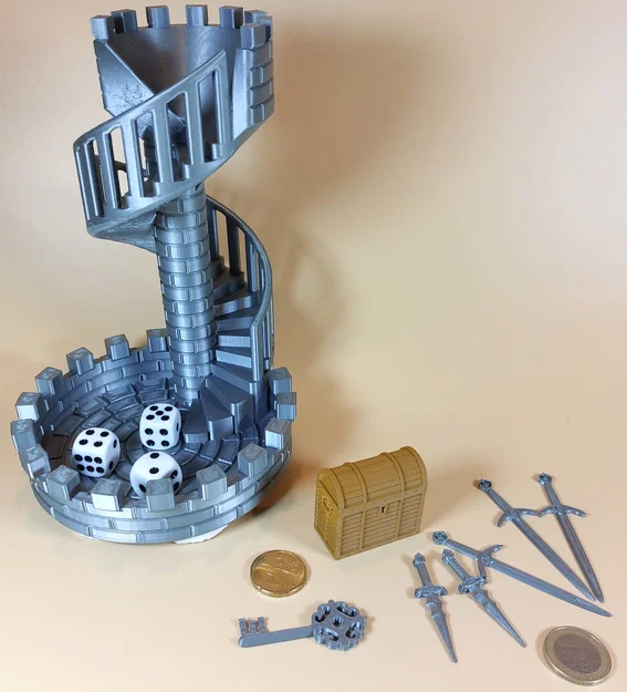 Mô hình rương kho báu 3D (Treasure Chest) cho Board Game - Image 2