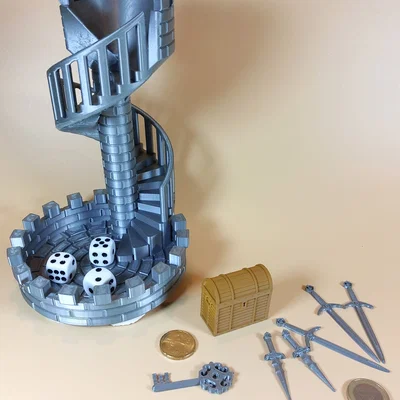Mô hình rương kho báu 3D (Treasure Chest) cho Board Game