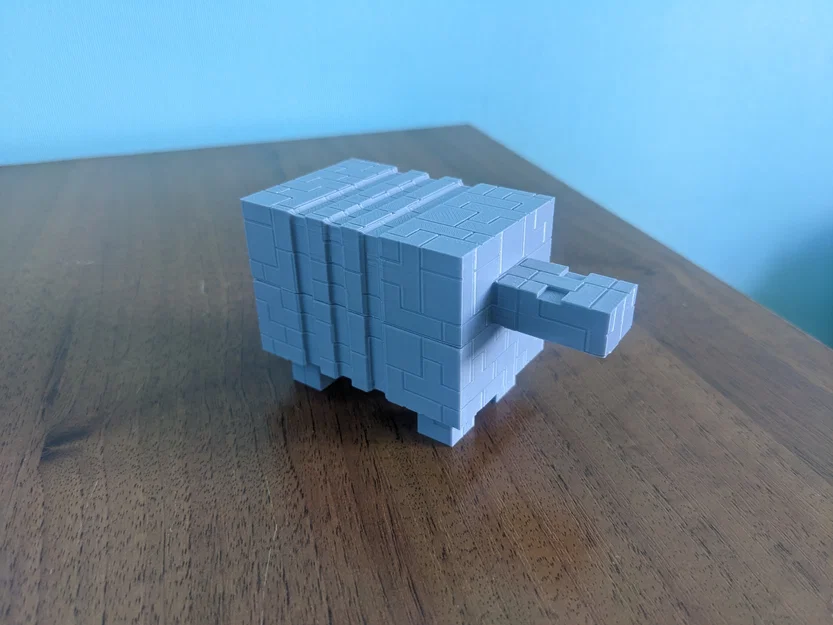 Minecraft Armadillo Lite – STL miễn phí - Image 2