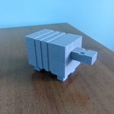 Minecraft Armadillo Lite – STL miễn phí
