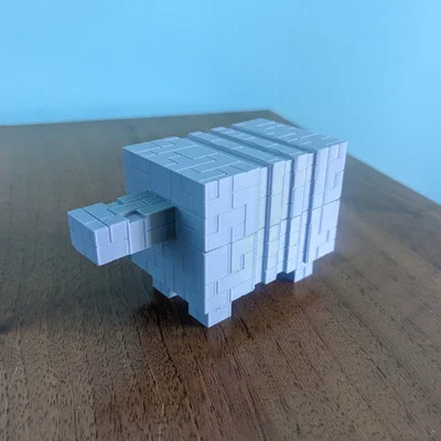 Minecraft Armadillo Lite – STL miễn phí