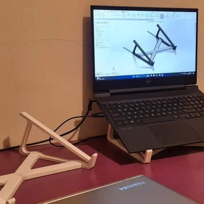 Kệ đỡ Laptop 3D tiện lợi, thiết kế vững chãi cho không gian làm việc