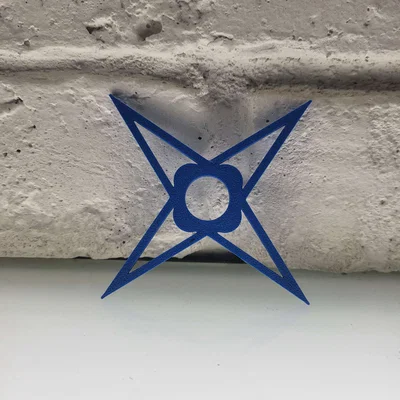 Phi tiêu Shuriken in 3D: Thiết kế siêu tốc trong 20 phút