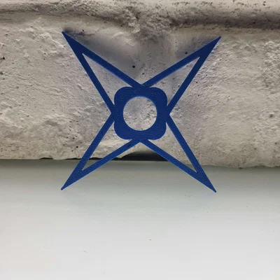 Phi tiêu Shuriken in 3D: Thiết kế siêu tốc trong 20 phút