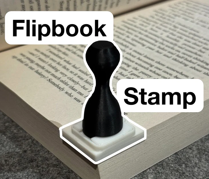 Stamp Flipbook Tùy Chỉnh (Người Bánh Gừng Nhảy Múa) - Image 1