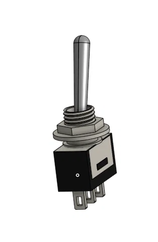 Mô hình 3D công tắc gạt (Toggle Switch) chi tiết cho thiết kế kỹ thuật - Image 2