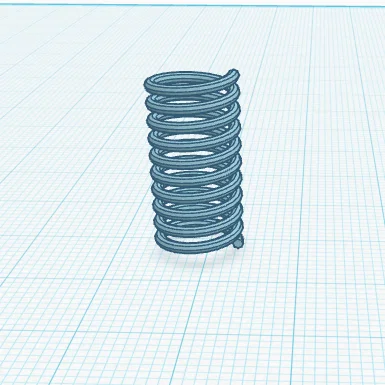 Mô hình lò xo (spring) - Thiết kế tối ưu cho in 3D DIY