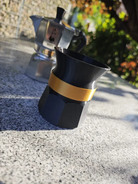 Đế và ống nối dài phễu cho Bialetti Moka Express 2 cup - Image 1