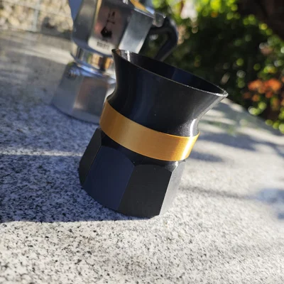 Đế và ống nối dài phễu cho Bialetti Moka Express 2 cup