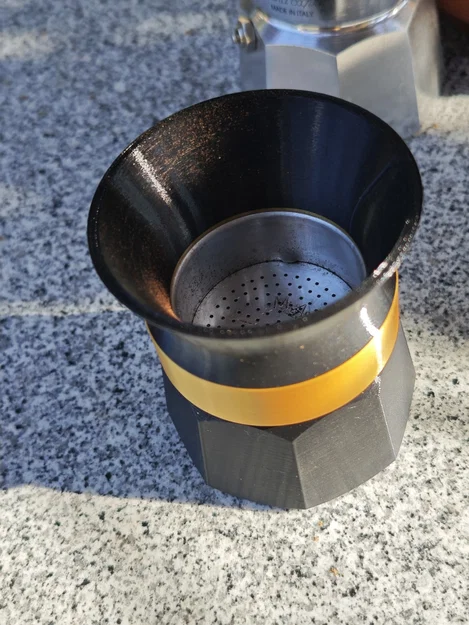 Đế và ống nối dài phễu cho Bialetti Moka Express 2 cup - Image 2