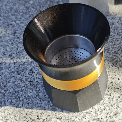 Đế và ống nối dài phễu cho Bialetti Moka Express 2 cup