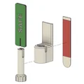 FlagStick: Bảng/Cờ báo trạng thái nhỏ gọn, lật xoay tiện lợi - Thumbnail 5
