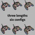 EZ Wide Body Scuffs cho VEX V5 Controllers - Thumbnail 3