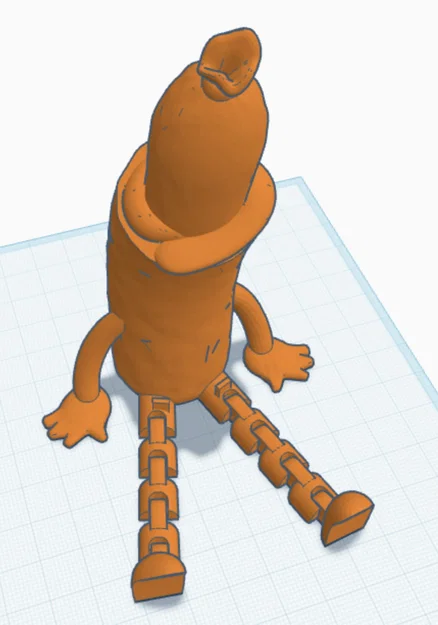 Mô hình xúc xích Séc Articulated Czech Hotdog in 3D vui nhộn - Image 3