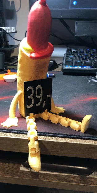 Mô hình xúc xích Séc Articulated Czech Hotdog in 3D vui nhộn - Image 4