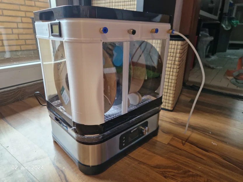 Bộ 4-Spool Filament Dehydrator Kit (Dehydrator & Dry Box cho 4 cuộn) - Image 1