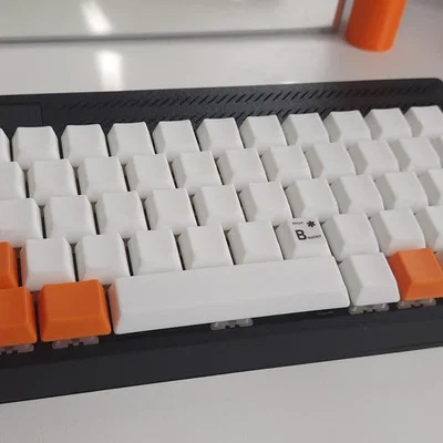 Vỏ bàn phím máy tính dạng nêm phong cách retro