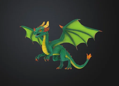 Mô hình rồng Drache 3D ấn tượng - Tải ngay file in STL - Image 1