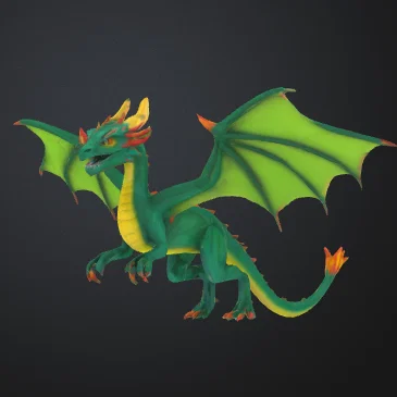 Mô hình rồng Drache 3D ấn tượng - Tải ngay file in STL