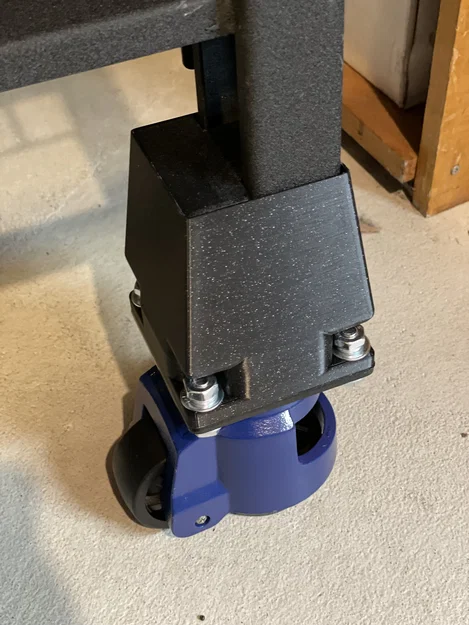 Bánh xe tăng chỉnh cho kệ công nghiệp (Leveling casters) - Image 1