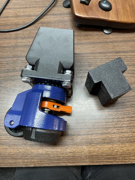 Bánh xe tăng chỉnh cho kệ công nghiệp (Leveling casters) - Image 2