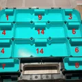 Bộ khay nhựa tùy chỉnh cho hộp đựng dụng cụ Parkside 32x27x8 - Thumbnail 2
