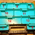 Bộ khay nhựa tùy chỉnh cho hộp đựng dụng cụ Parkside 32x27x8 - Thumbnail 3