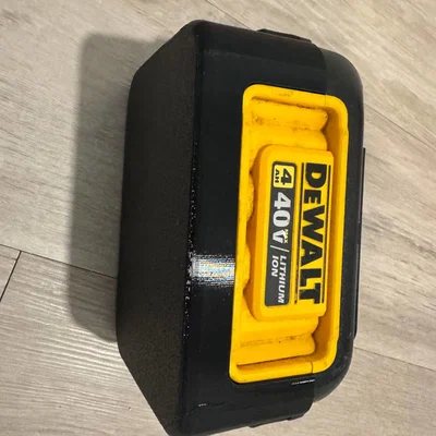 Ốp bảo vệ pin Dewalt DCB404 40V 4AH in 3D bằng TPU