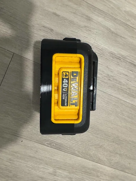 Ốp bảo vệ pin Dewalt DCB404 40V 4AH in 3D bằng TPU - Image 5