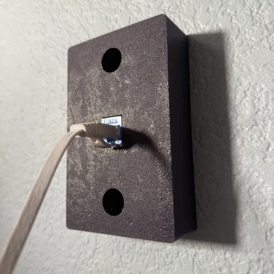 Mặt che Keystone gắn nổi - Giải pháp đi dây mạng không cần đục tường
