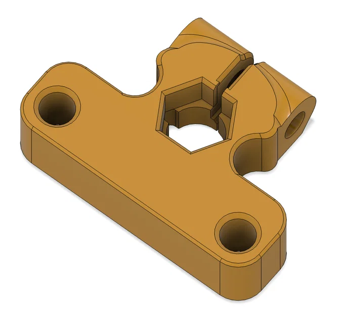 Ngàm gắn cảm biến gia tốc KUSBA cho đầu in V6 - Phụ kiện máy in 3D - Image 1